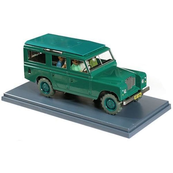 Tintin - 1:24 Modellbil #57 - Trenxcoatl Land Rover multifärg