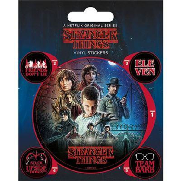 Klistermärken - Stranger Things (One Sheet) multifärg