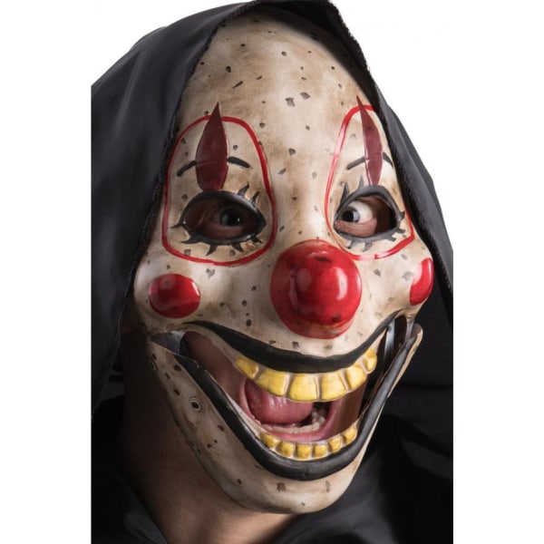 Ansiktsmask - Clown Vit