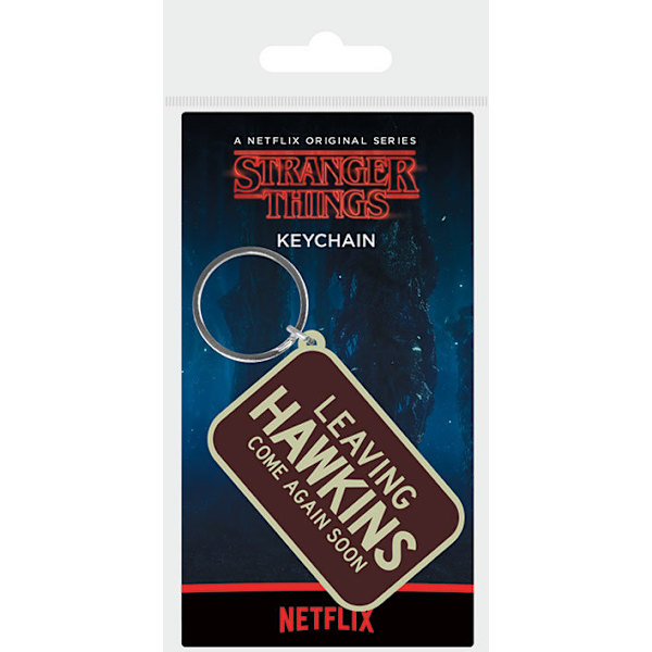 Nyckelring - Stranger Things (Leaving Hawkins) Multicolor