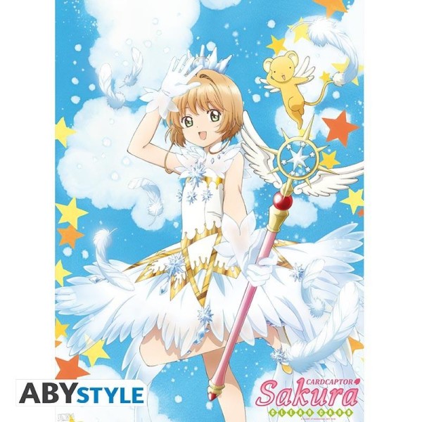 CARDCAPTOR SAKURA - Poster "Sakura & Wand" Multicolor