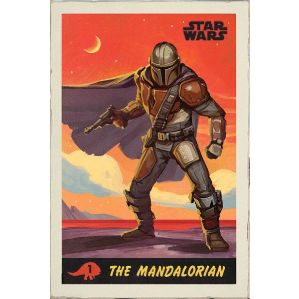 Star Wars: The Mandalorian (Poster) multifärg