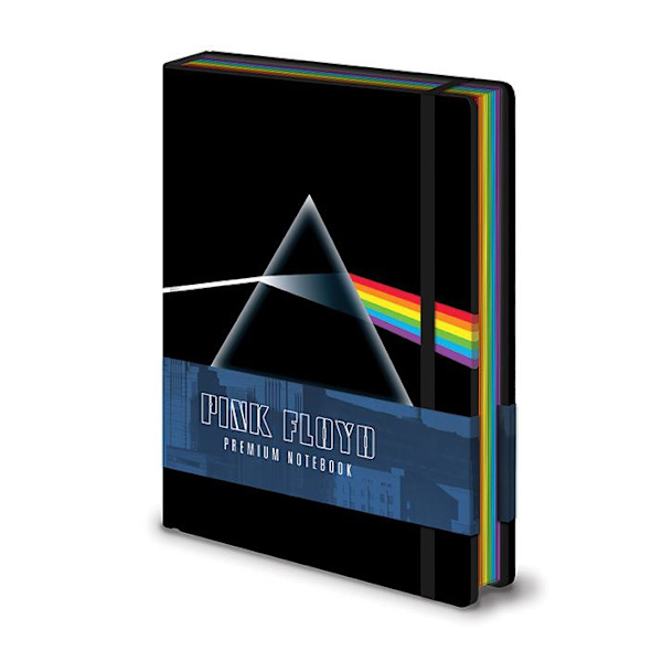 Anteckningsbok - Pink Floyd - The Dark Side Of The Moon Multicolor