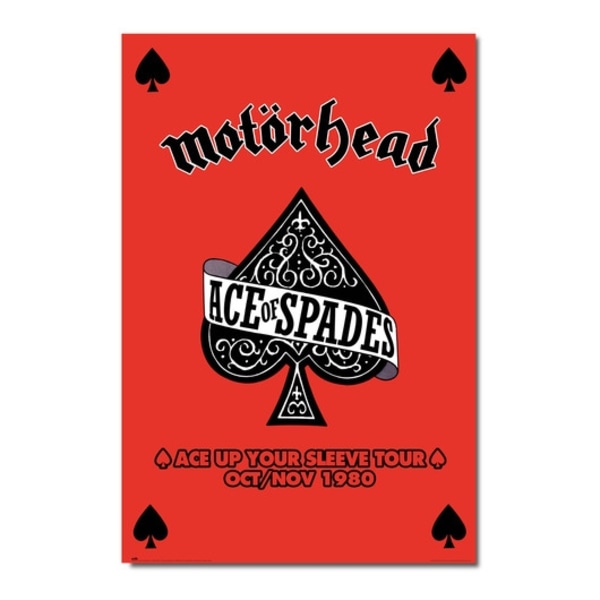 MOTORHEAD - ACE UP YOUR SLEEVE TOUR Multicolor