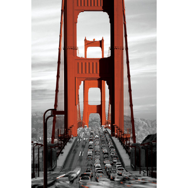 Golden Gate Bridge - San Francisco Multicolor