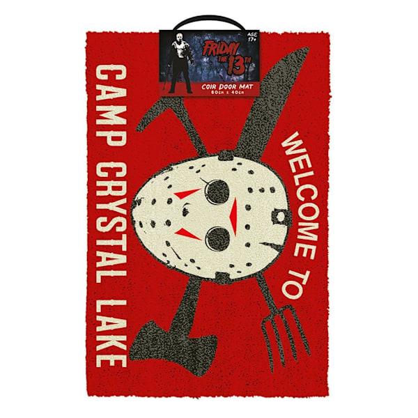 Dörrmatta - FRIDAY THE 13TH (CAMP CRYSTAL) multifärg