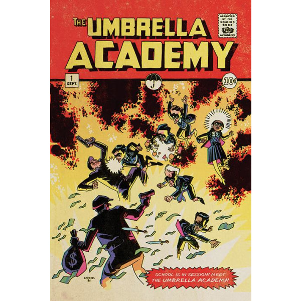 The Umbrella Academy - School is in Session Multicolor