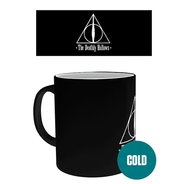 Harry Potter - Deathly Hallows - Mugg som byter motiv multifärg