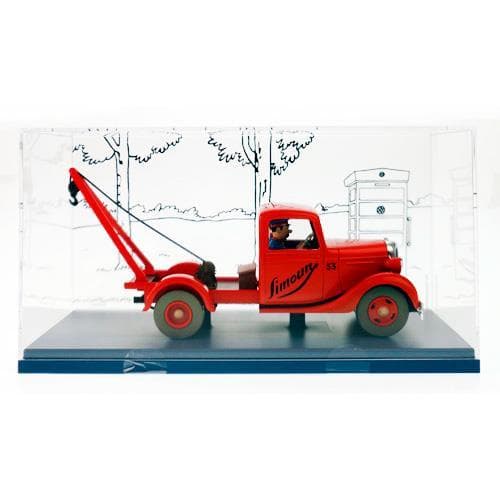 Tintin - 1:24 Modellbil 33 - Tow Simoun multifärg