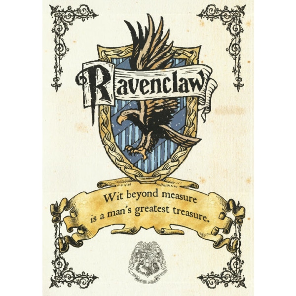A3 Print - Harry Potter - Ravenclaw Crest multifärg