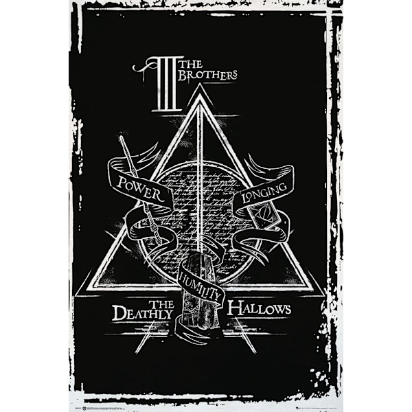 Harry Potter - Deathly Hallows Graphic multifärg