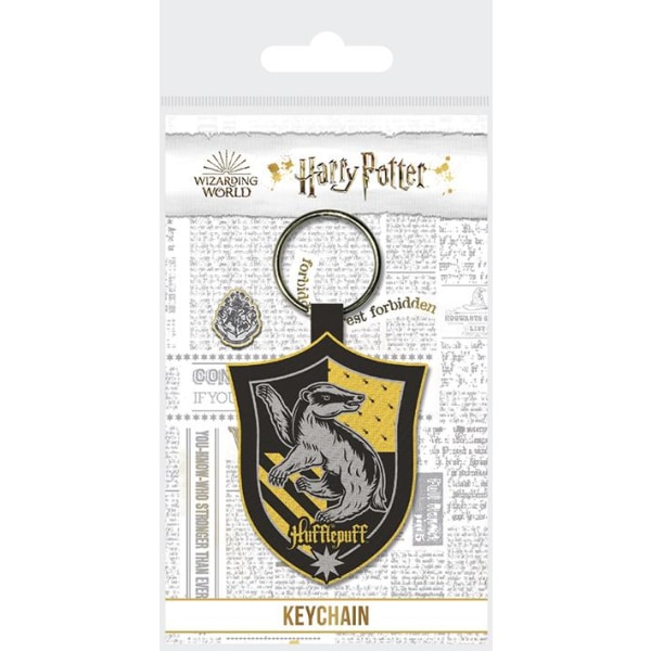 Nyckelring - Tyg - Harry Potter (Hufflepuff) Multicolor