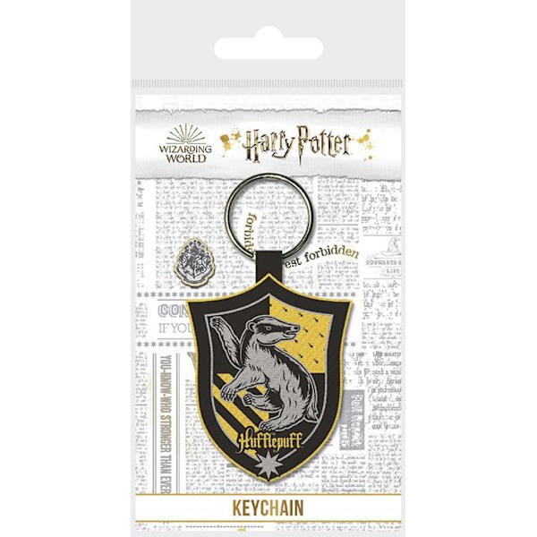 Nyckelring - Tyg - Harry Potter (Hufflepuff) multifärg
