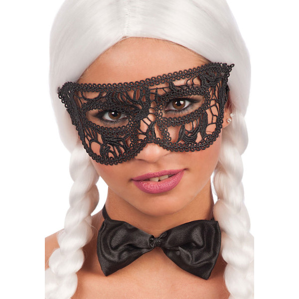 Ansiktsmask - Mask in black lace multifärg