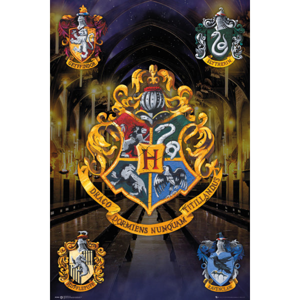 Harry Potter Crests Multicolor