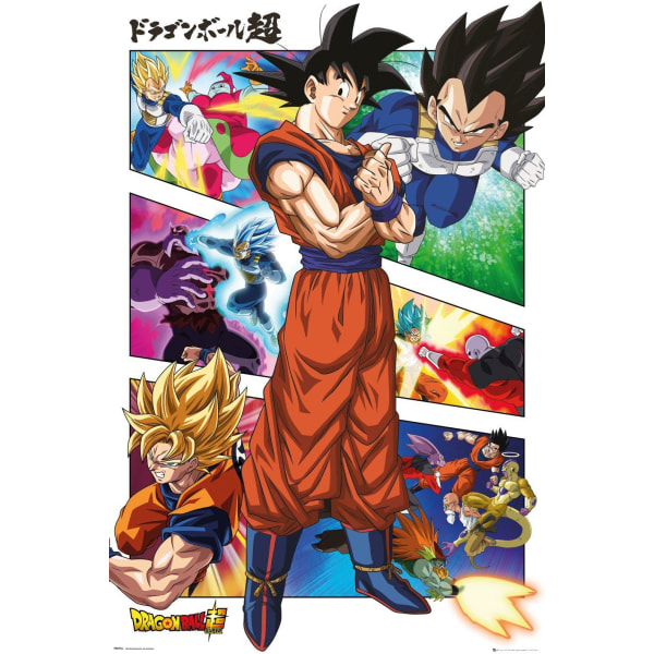 Dragon Ball Super - Panels Multicolor
