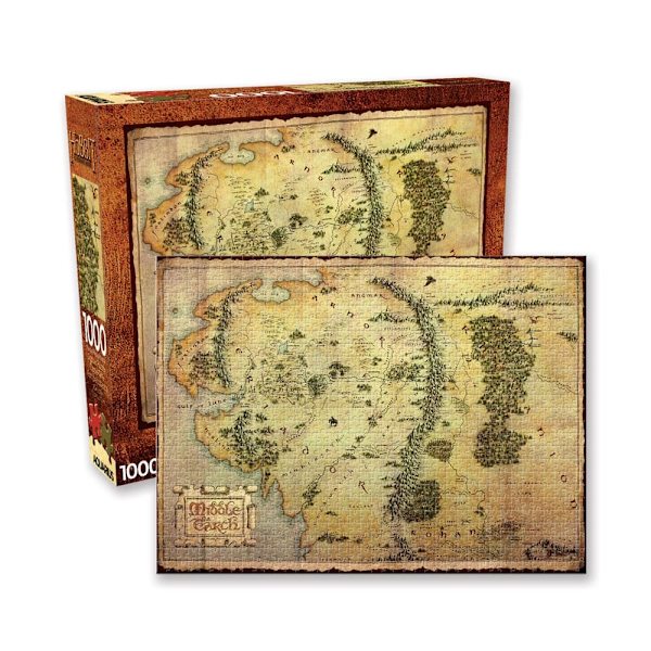 The Hobbit - Pussel - Map multifärg