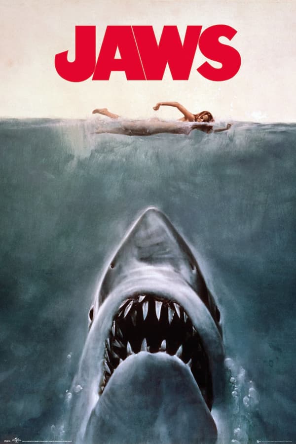 Jaws - Hajen - Key Art multifärg