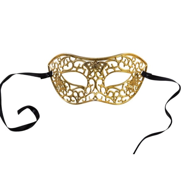 Ansiktsmask - Mask in ornament gold multifärg