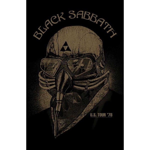 Posterflagga -Black Sabbath - US Tour 78 multifärg
