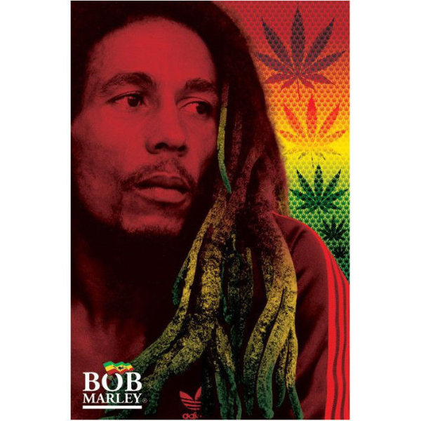 Bob Marley - Dreads multifärg