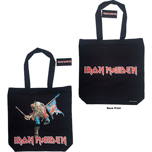 Tygväska - Iron Maiden - Trooper Multicolor one size