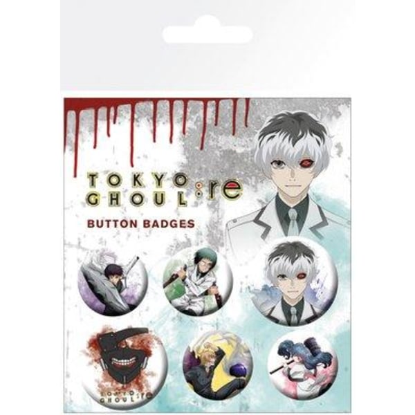 Badge Pack - TOKYO GHOUL Mix multifärg