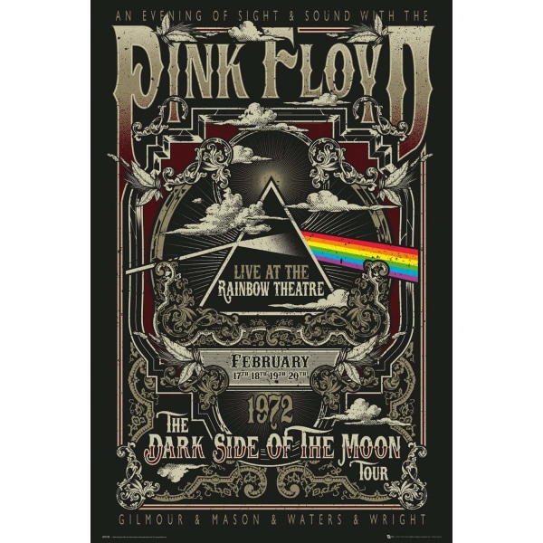 Pink Floyd - Bändi Multicolor