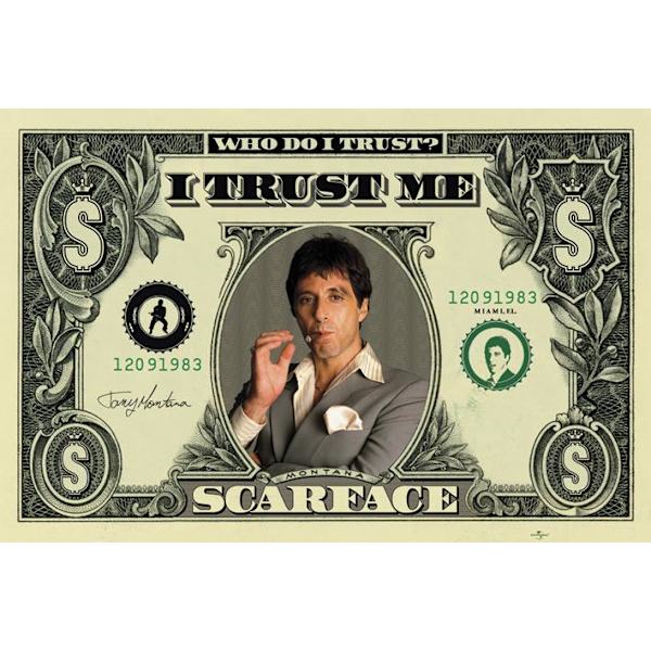 Scarface - Dollar Multicolor