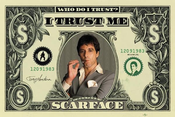 Scarface - Dollar multifärg