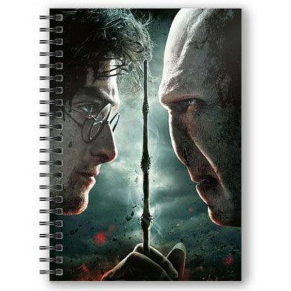 Anteckningsbok - Harry Potter Harry vs Voldemort 3D Multicolor