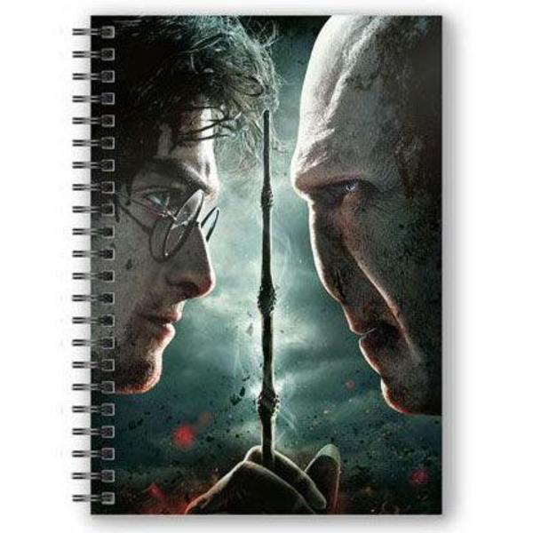 Anteckningsbok - Harry Potter Harry vs Voldemort 3D multifärg