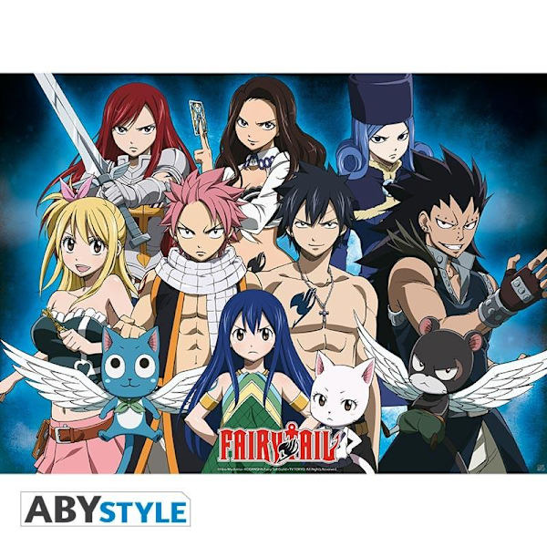 FAIRY TAIL - Poster "Group" multifärg