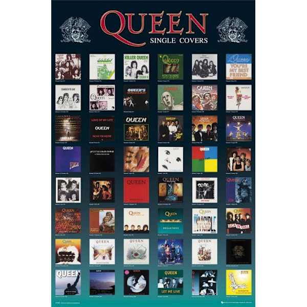 Queen Single covers Multicolor