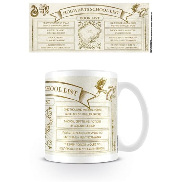 Harry Potter (Hogwarts School List Books) - Mugg multifärg