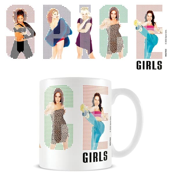 SPICE GIRLS (PIXELS) - Mugg multifärg