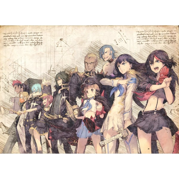 A3 Print - Kill la Kill - Group 2 Multicolor