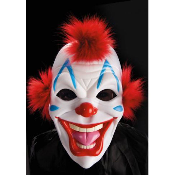 Ansiktsmask - Clown Vit