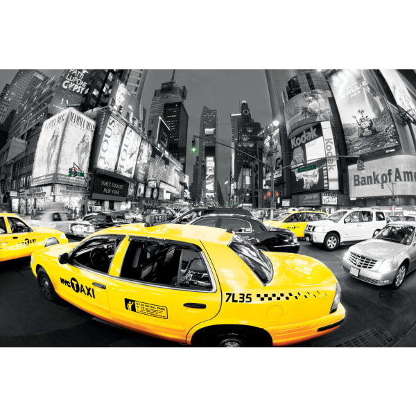New York - Times Square Taxi multifärg