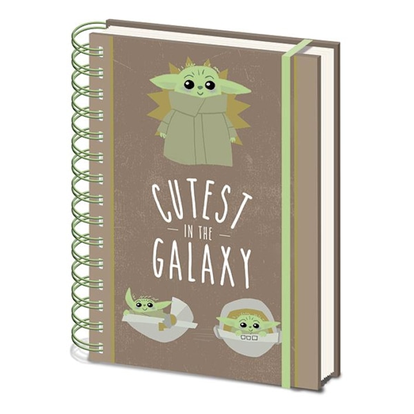 Anteckningsbok - Star Wars The Mandalorian (Cutest In The Galaxy) Multicolor