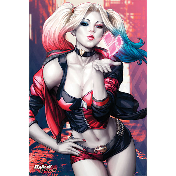 Batman - Harley Quinn Kiss - DC Comics multifärg