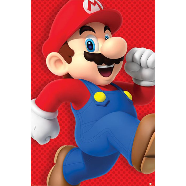 Super Mario - Juokse Multicolor