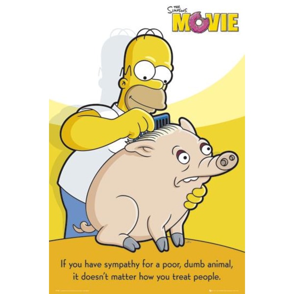 Simpsonit - The Movie - Pig Multicolor