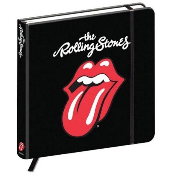 Anteckningsbok - The Rolling Stones - Classic Tongue Multicolor