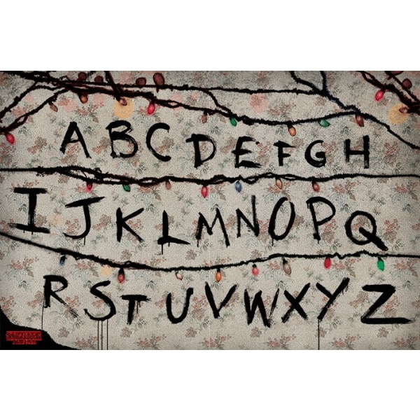 Stranger Things - R, U, N Multicolor