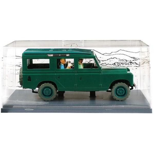 Tintin - 1:24 Modellbil #57 - Trenxcoatl Land Rover multifärg