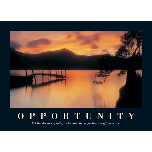Opportunity - Solnedgång multifärg