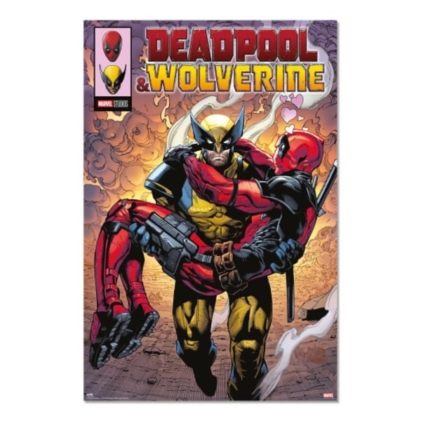 Poster - MARVEL - DEADPOOL AND WOLVERINE Multicolor