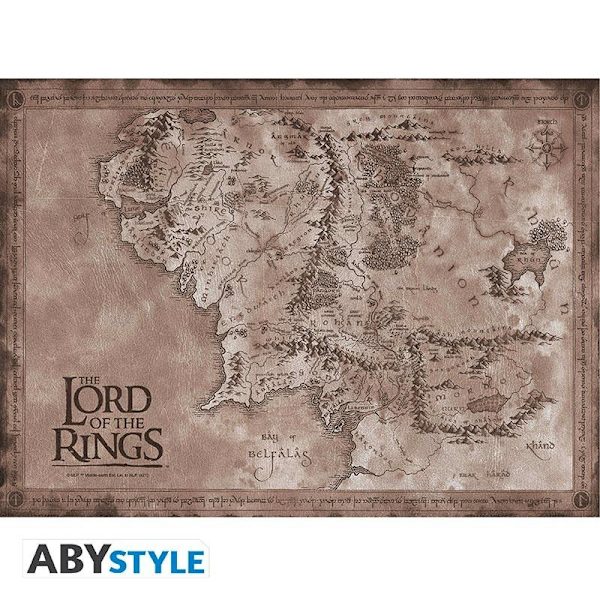 LORD OF THE RINGS - Set 2 Chibi Posters Multicolor