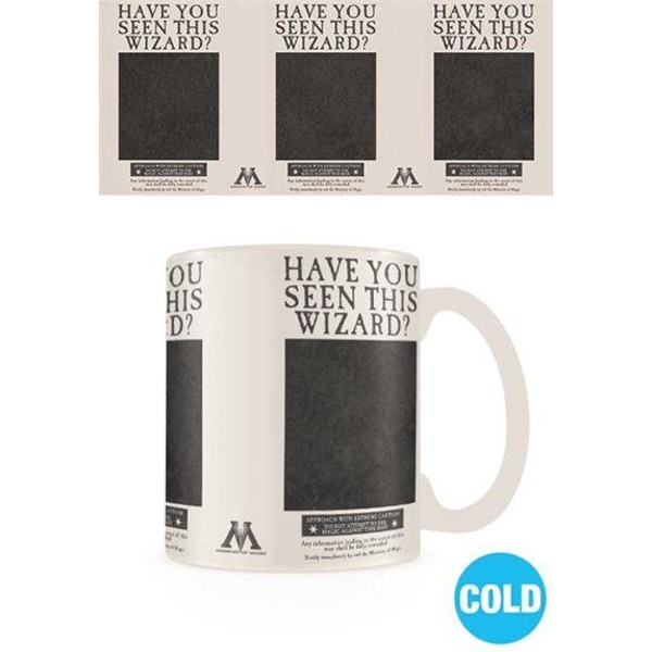 HARRY POTTER (WANTED SIRIUS BLACK) HEAT CHANGE MUG multifärg